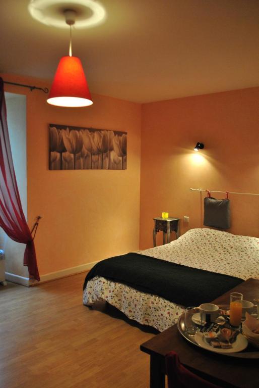 Tournon-dʼAgenais Le Beffroiアパートホテル 部屋 写真